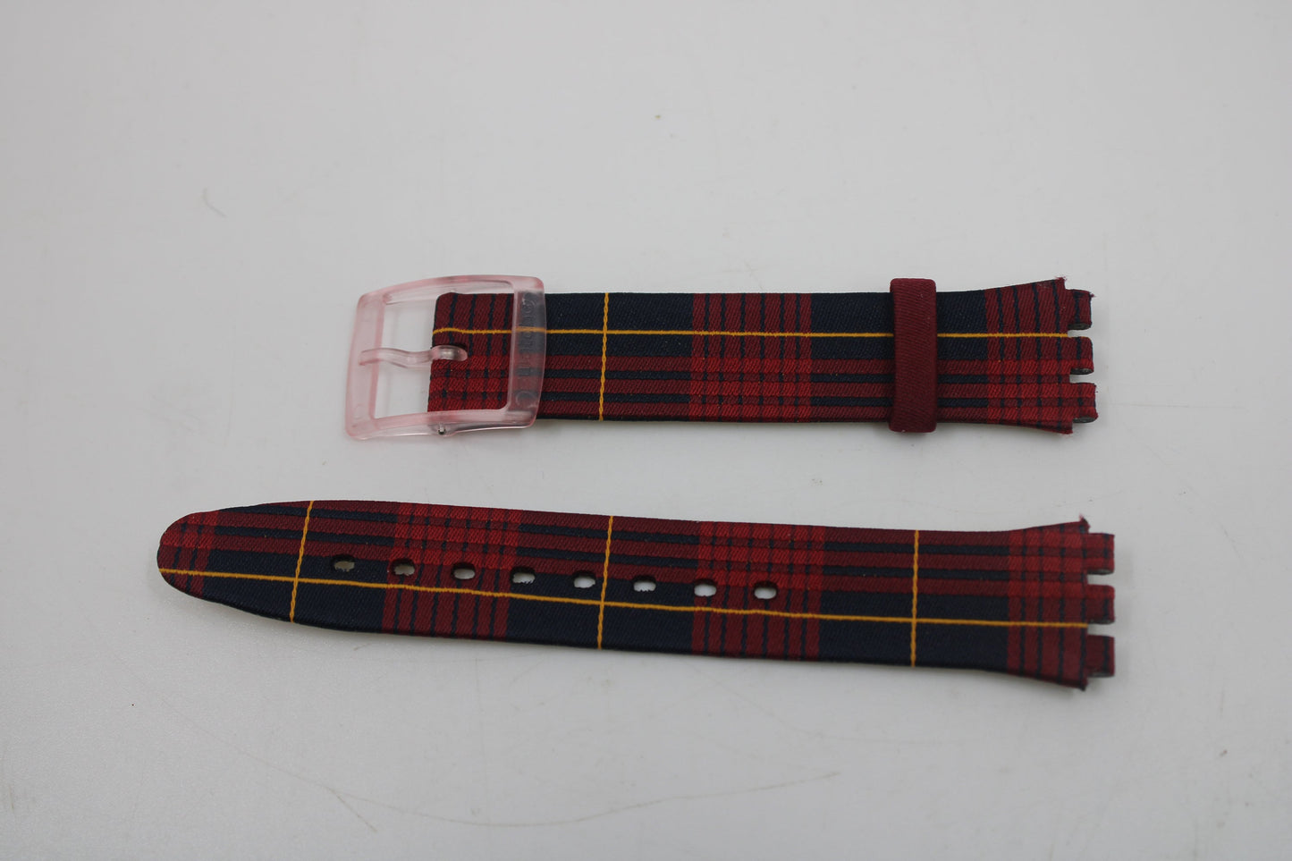 Vintage Swatch Skin Strap, 'Kilt Mania', SFR102, New Old Stock, never worn