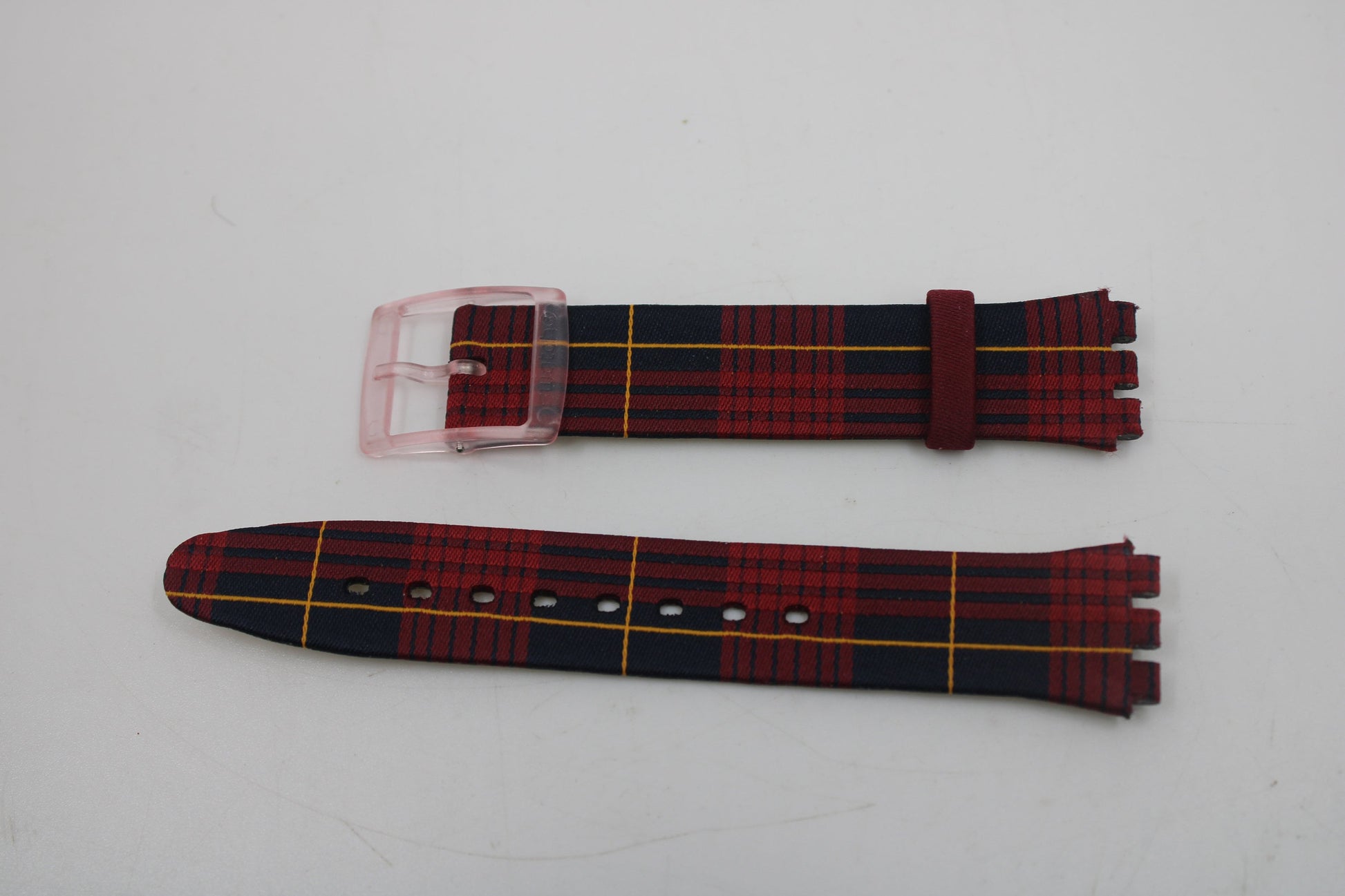Vintage Swatch Skin Strap, 'Kilt Mania', SFR102, New Old Stock, never worn
