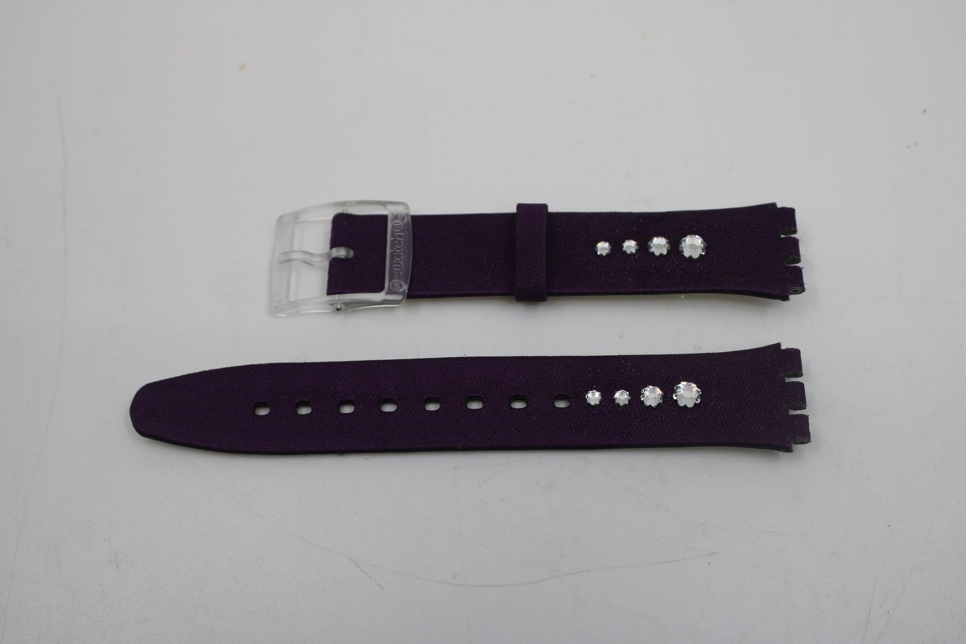 Vintage Swatch Skin Strap, 'Flower Track', SFK278, New Old Stock, never worn