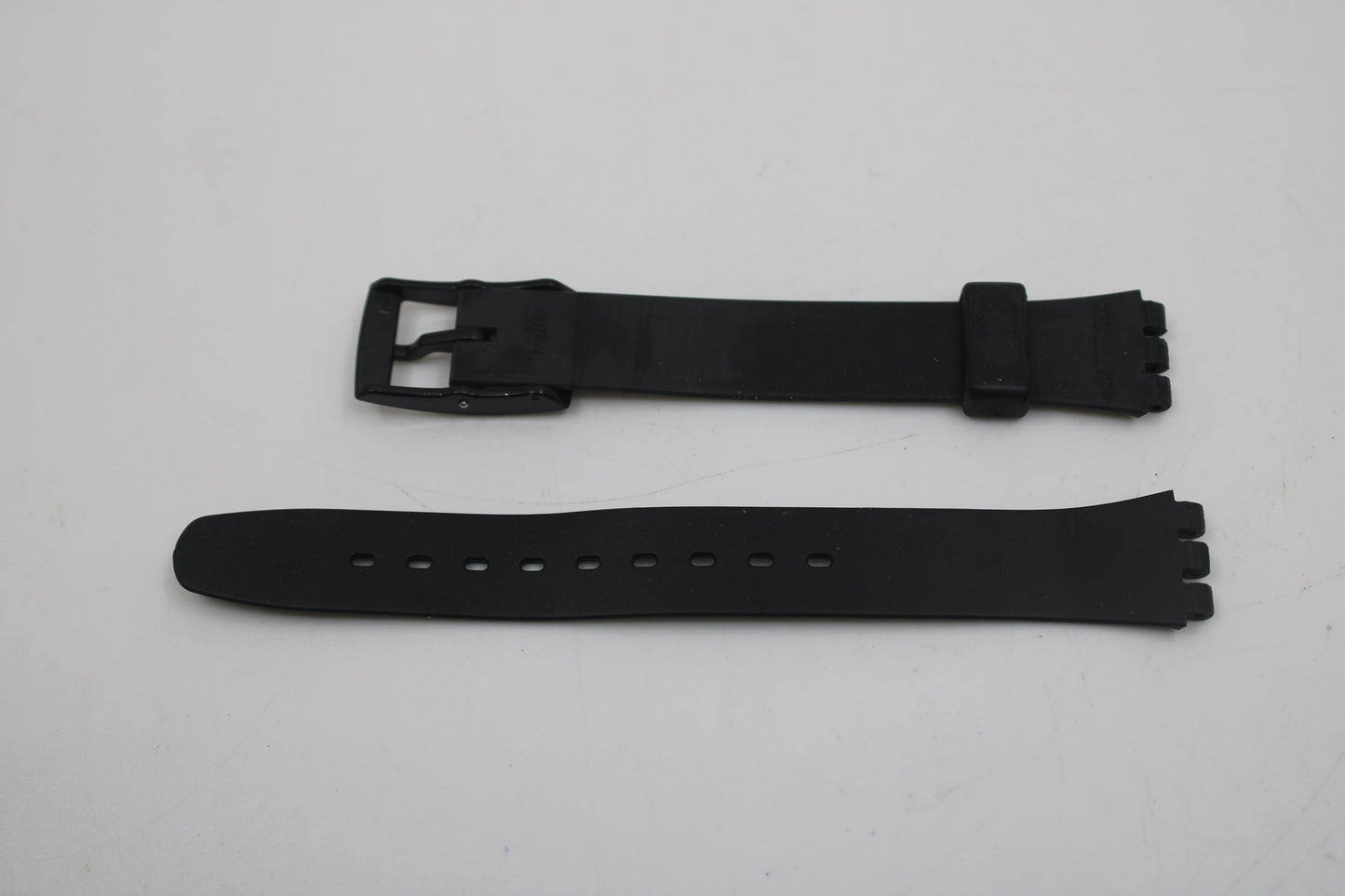 Vintage Swatch Strap, Black in colour, 12mm, Ladies, New Old Stock