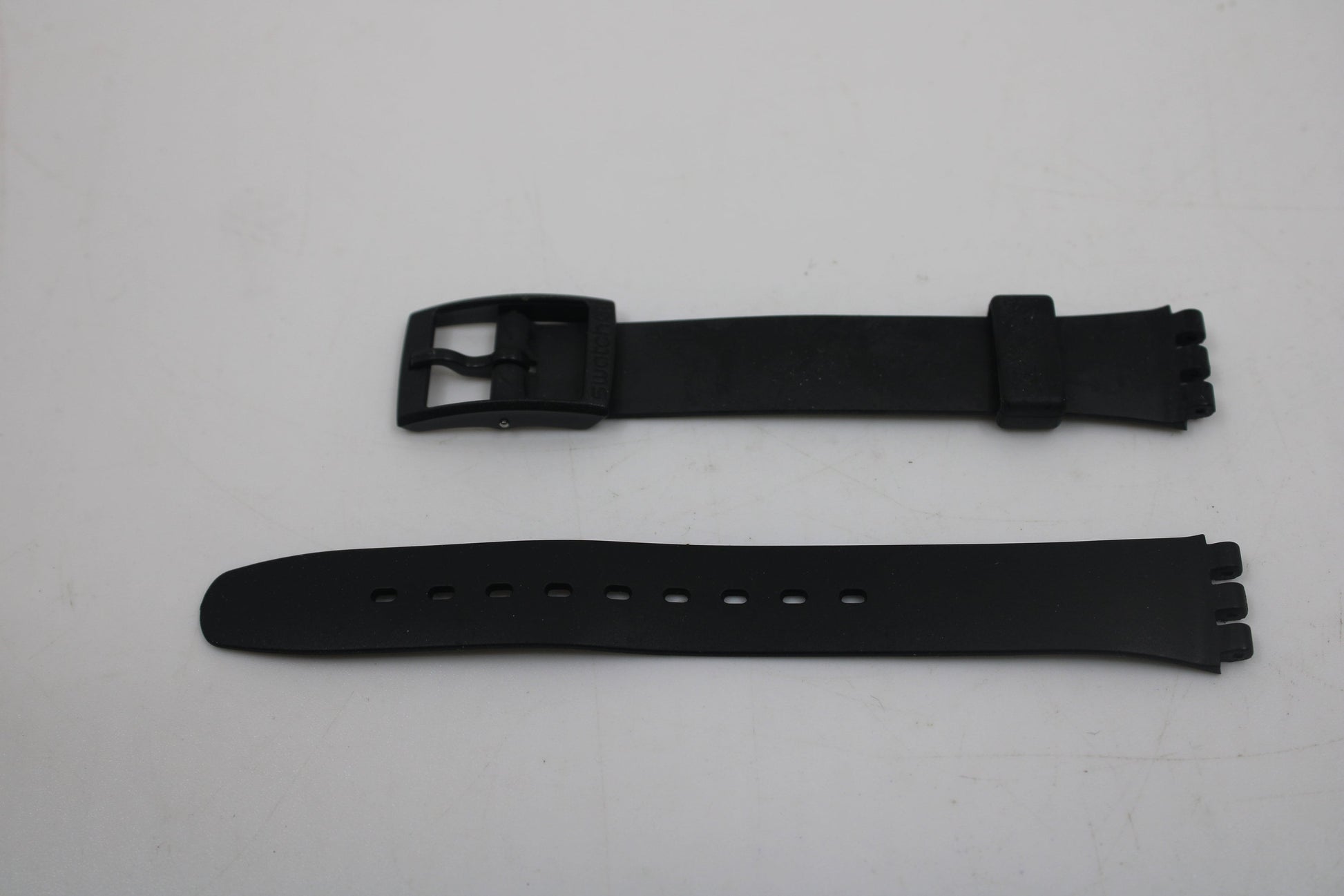 Vintage Swatch Strap, Black in colour, 12mm, Ladies, New Old Stock