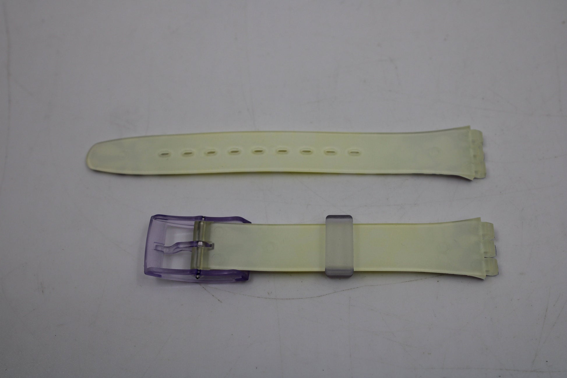 Vintage Swatch Strap, 'Premier Mot' LS109, 12mm, Ladies, New Old Stock