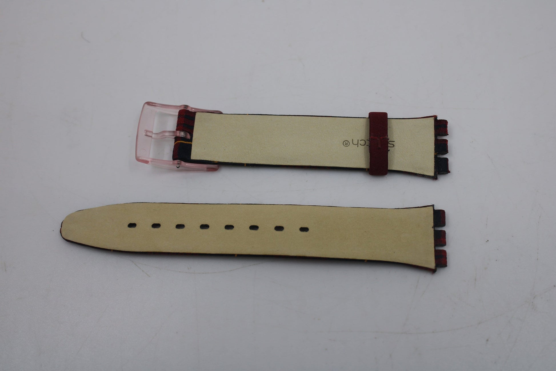 Vintage Swatch Skin Strap, 'Kilt Mania', SFR102, New Old Stock, never worn