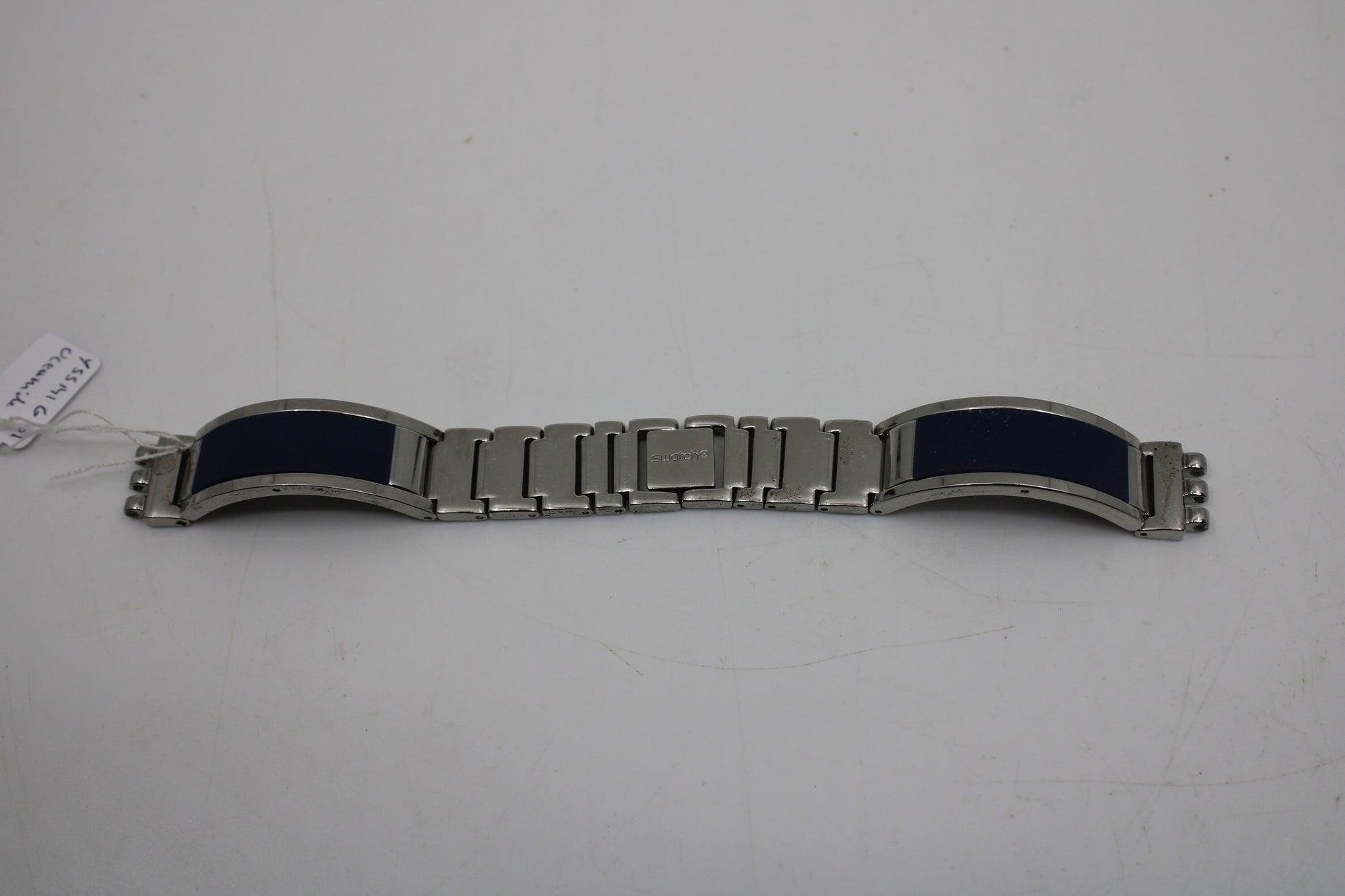 2001, Vintage Ladies Irony Swatch Strap, 'Oceanide', 12mm, YSS141G, New Old Stock
