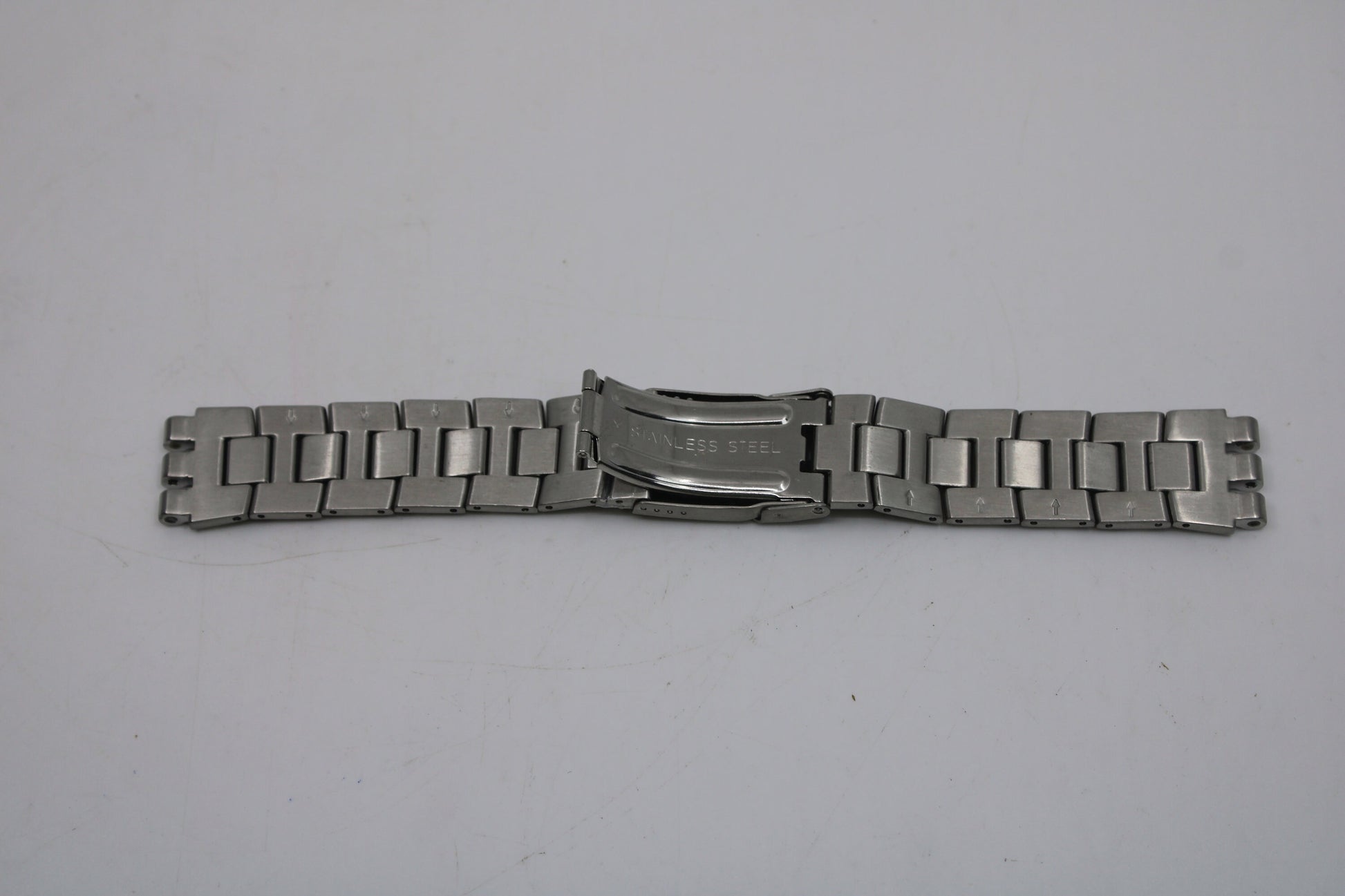 Vintage Swatch Strap, 'Free Chain', YCS482G, Irony Chrono, 19mm, NEW OLD STOCK, Never Used