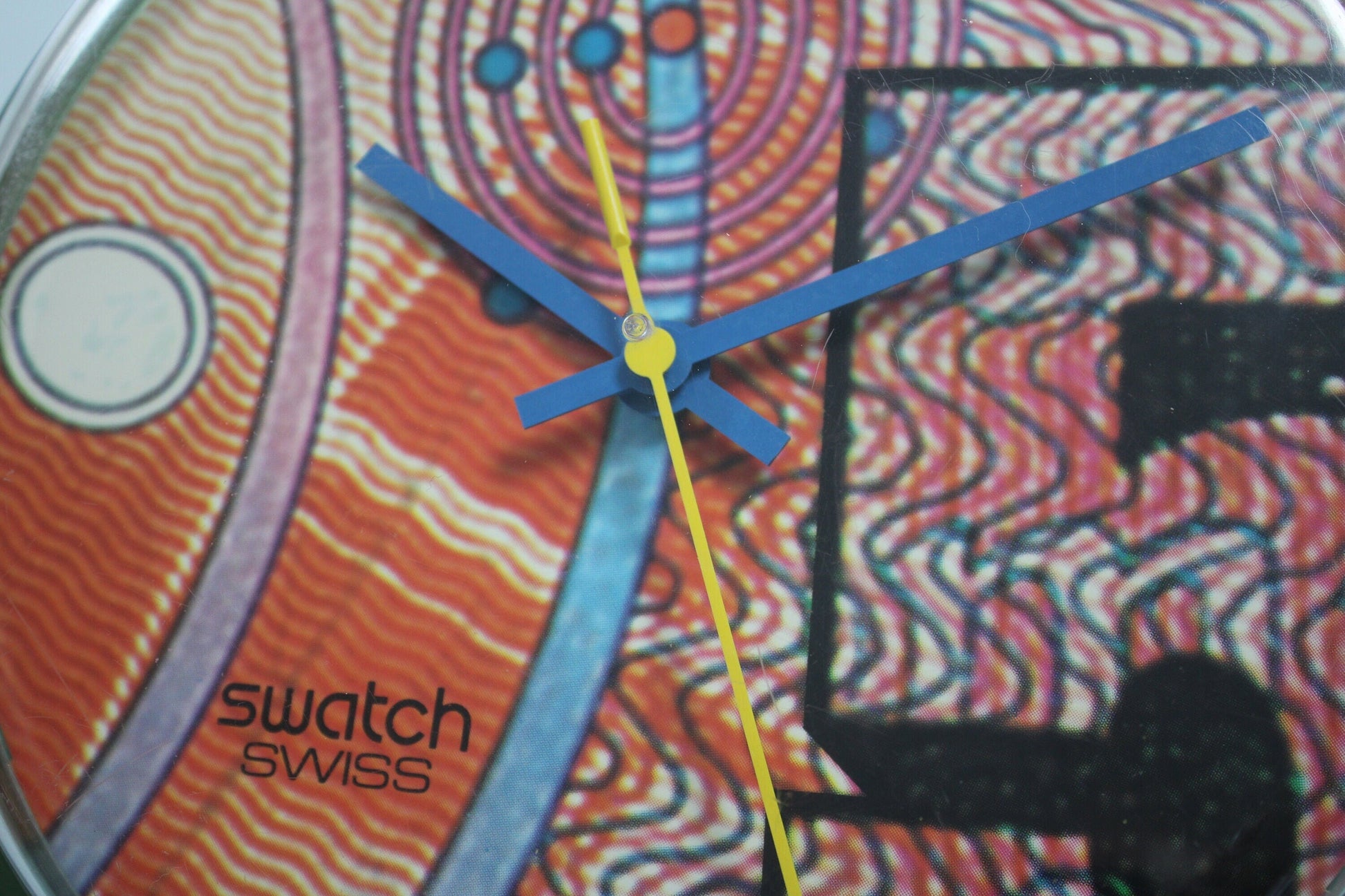 VERY GOOD condition 1991 Maxi Swatch, &#39;Franco&#39;, MGG110 unique, Good condition, working 100%, NO Strap included in the sale!