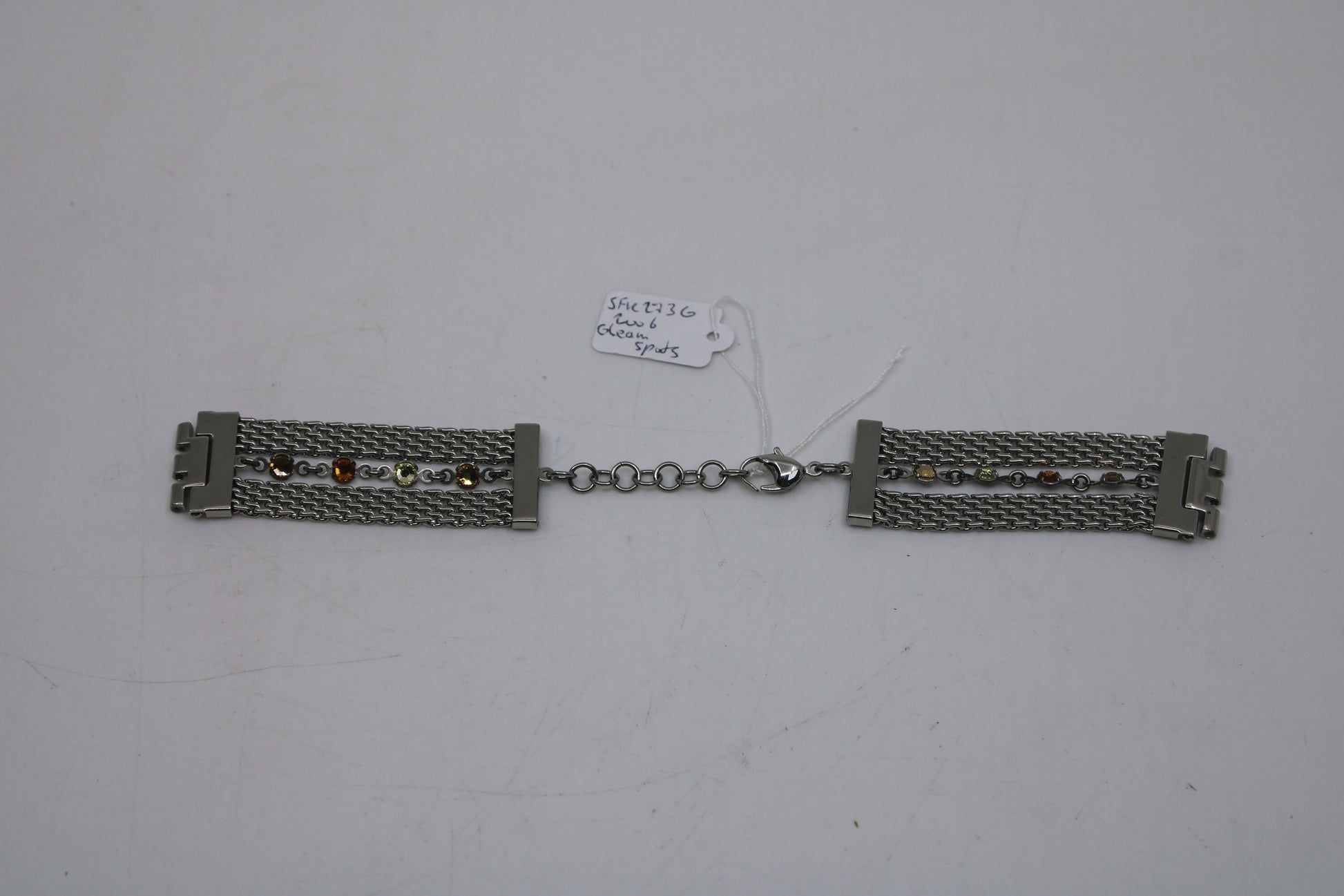 Vintage Skin Swatch Strap, 'Gleam Spots', SFK273G, New Old Stock, never worn