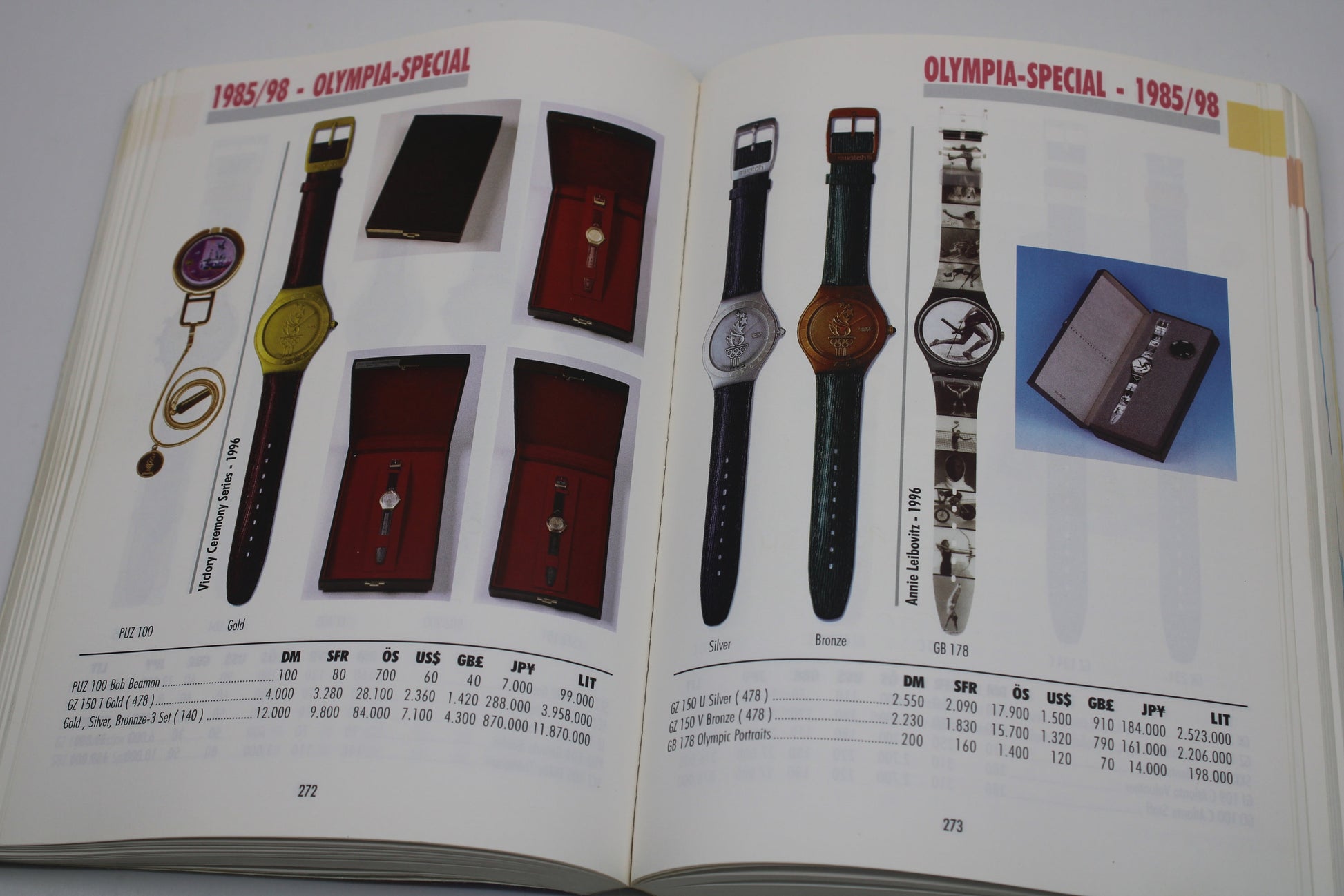 RARE Swatch Watch Collectors Guide - 1983 - 1998 - nice, USED Condition - German language, NOT English