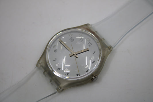 1997 Vintage Gents Swatch 'Dome' GK251, nice used condition, working 100% with a non-original strap