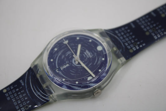 1999 Vintage Gents Swatch 'It's Coming' GN712, New Old Stock, Unused, original condition, working 100%