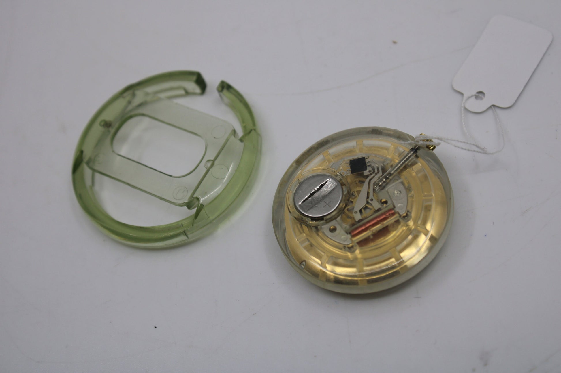 1995, Swatch, PopSwatch, 'Pantouffle', PMK108, nice used condition, NO strap, working 100%