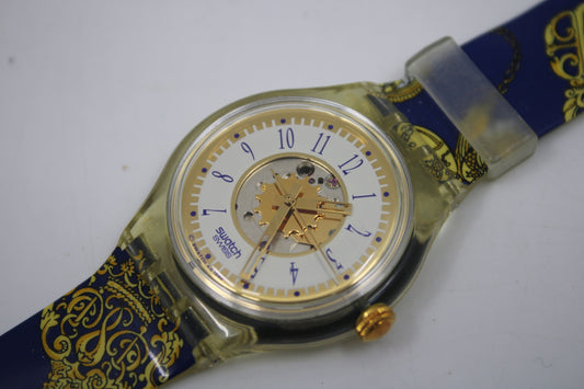 1993 'St. Peters Gate' Vintage Gents Automatic Swatch SAK106, Very Good, Near Mint Condition, with the original strap