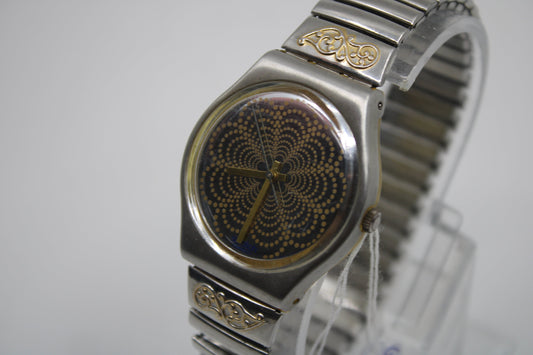 1992 Vintage Gents Swatch 'Daiquiri' GK144, in a good, used condition, working 100% with NON-original strap