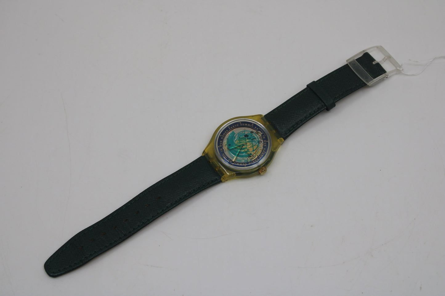 1992 'Time to Move' Vintage Gents Automatic Swatch SAK102, NO box, GOOD, used condition, non-original strap