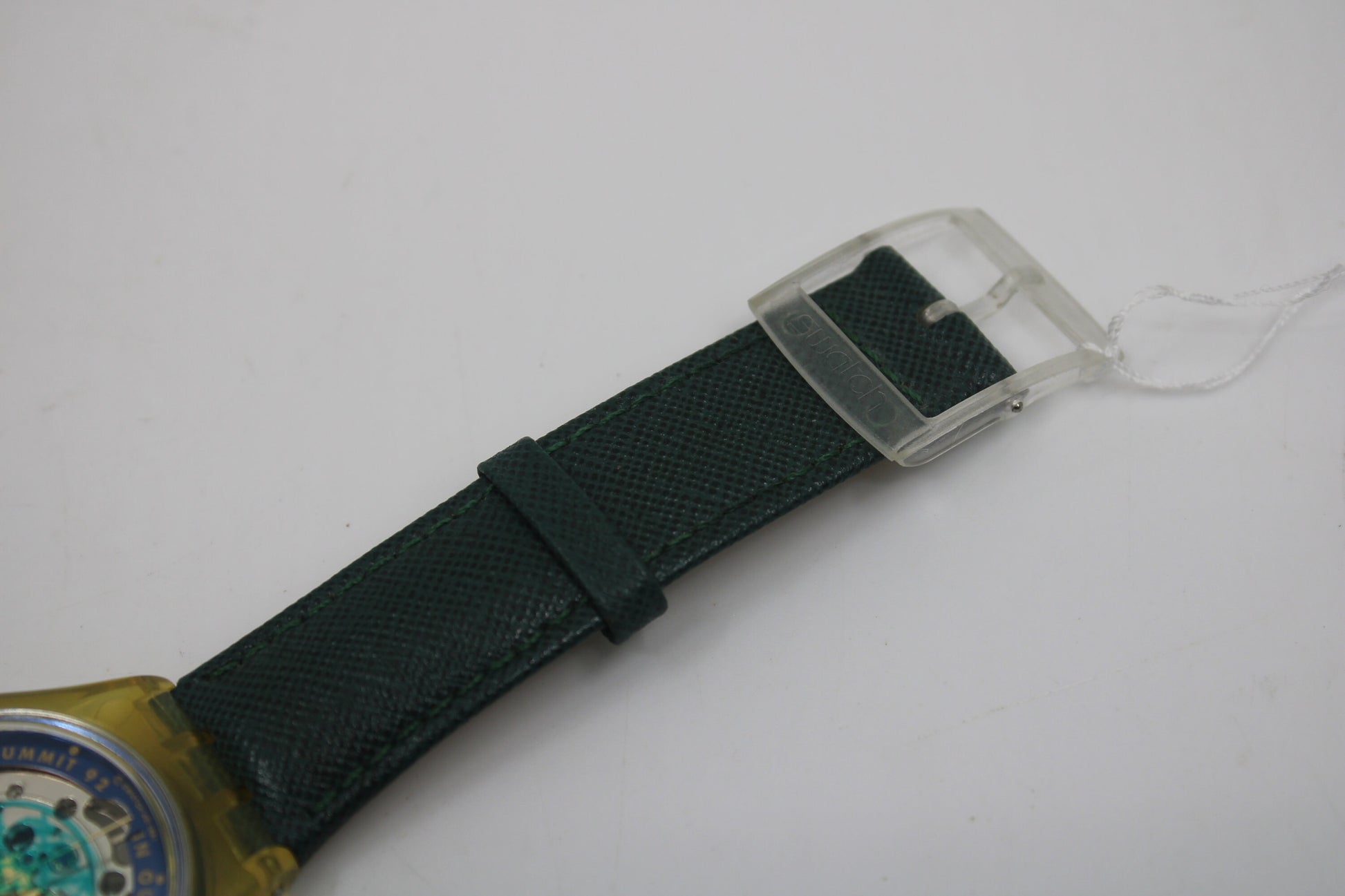 1992 'Time to Move' Vintage Gents Automatic Swatch SAK102, NO box, GOOD, used condition, non-original strap