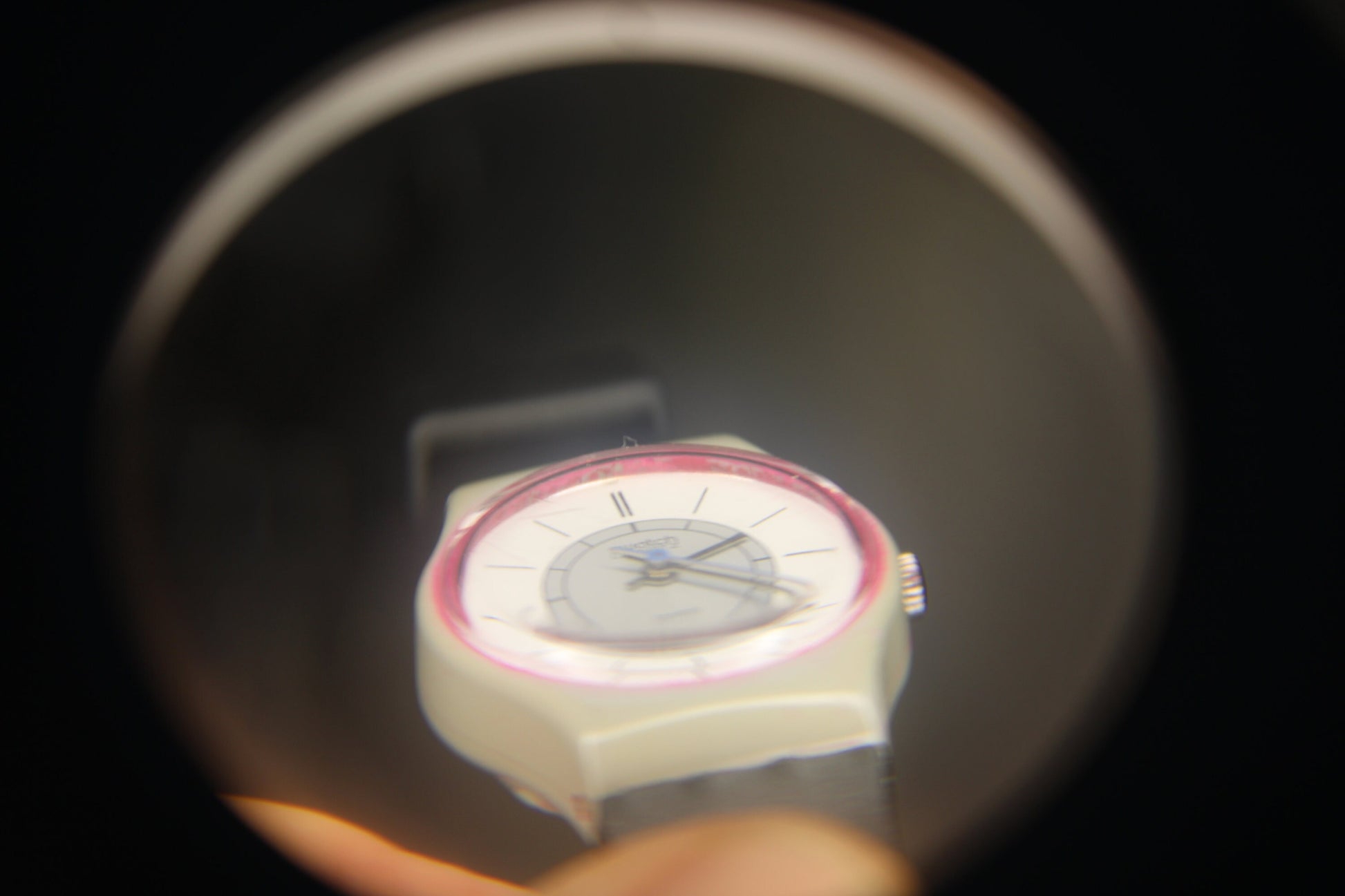 1984 'Art Deco' Vintage ladies Swatch, LM103, NO box, working 100%, READ description