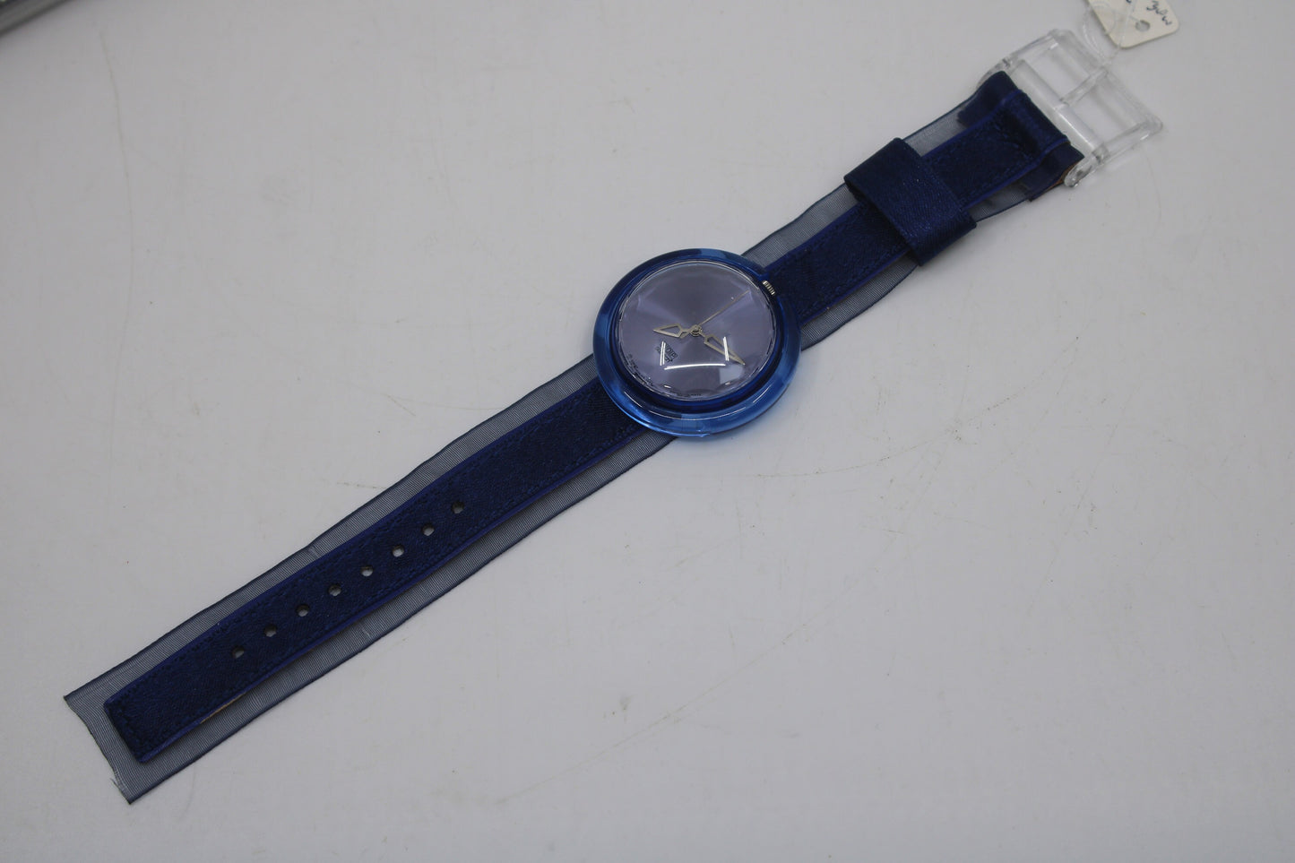 Vintage 1998 PMN108 Pop Swatch, 'King Blue', Working 100%, New Old Stock, UNWORN Condition