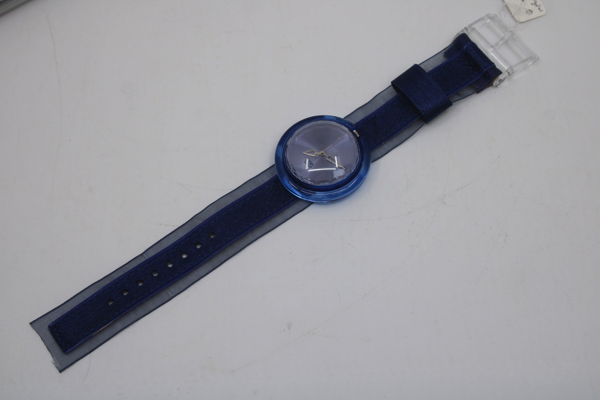 Vintage 1998 PMN108 Pop Swatch, 'King Blue', Working 100%, New Old Stock, UNWORN Condition