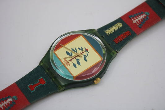 1994 Vintage Gents Swatch 'Poncho' GM122, in a very good, near mint, original condition, working 100% with original strap