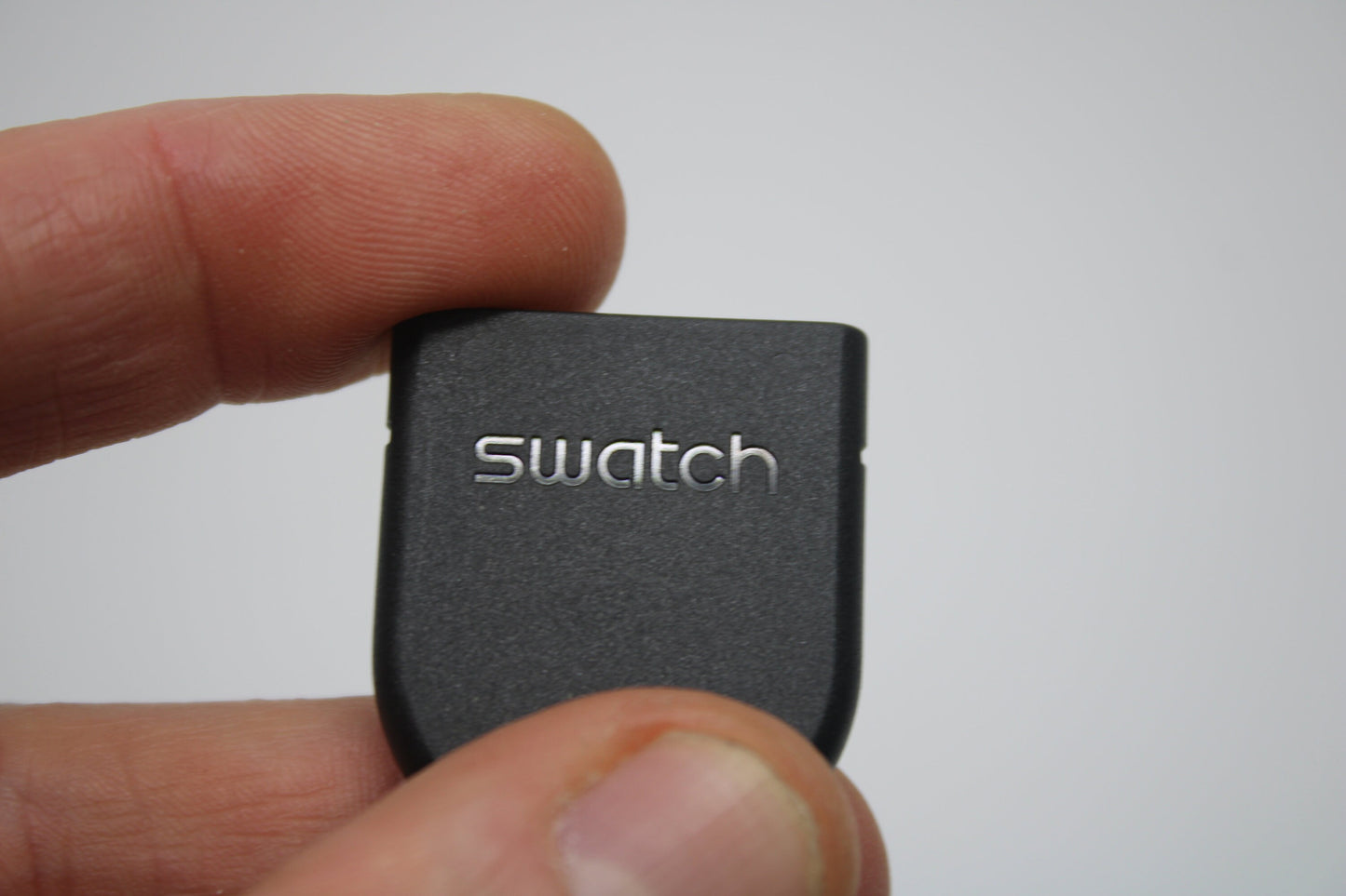 1990s, Vintage Original Swatch Battery Holder for Swatch the Beep, BLACK