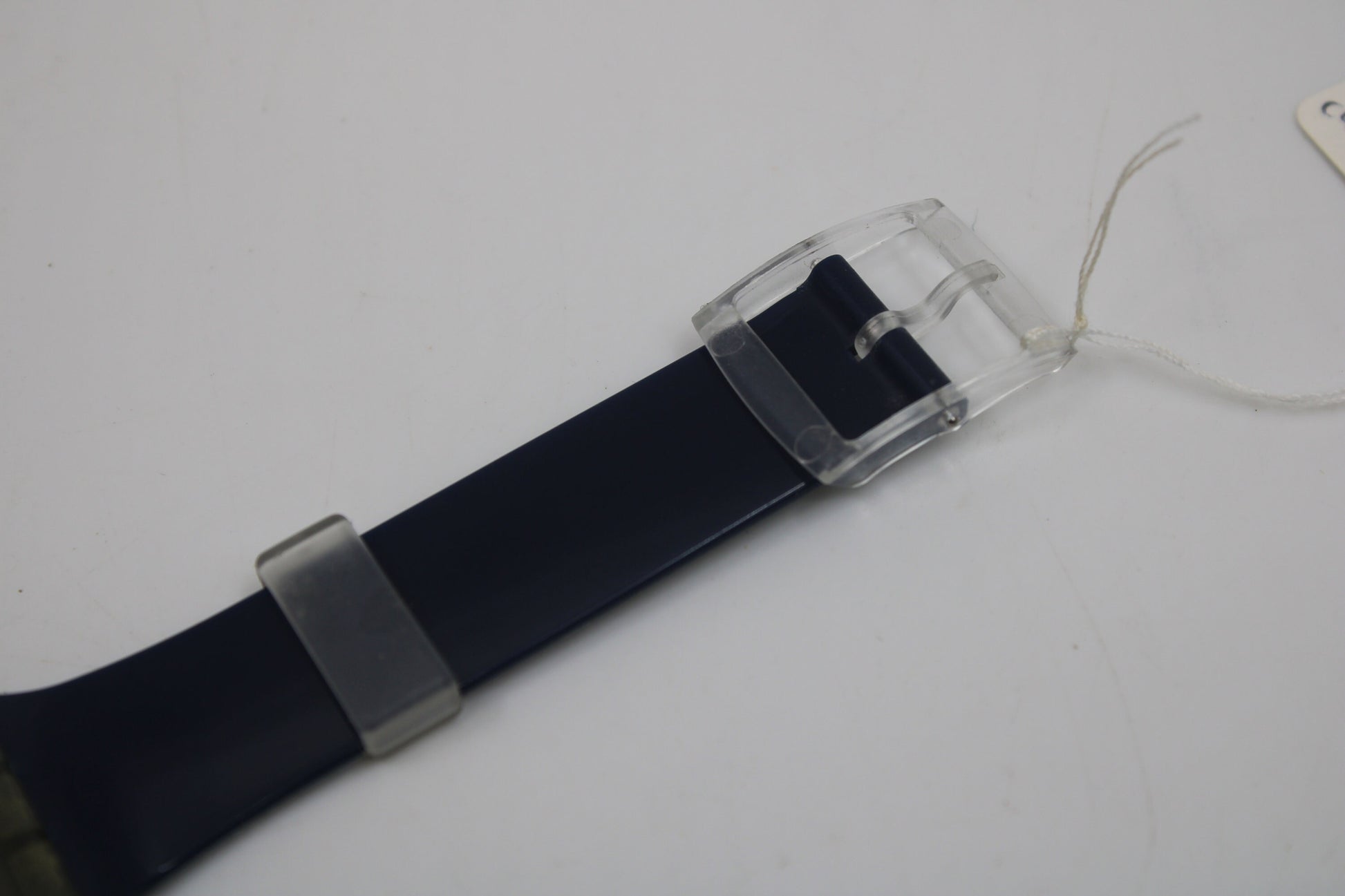 2000, 17mm Gents Swatch, 'Blue Choco', G415, rough condition, in perfect working order!