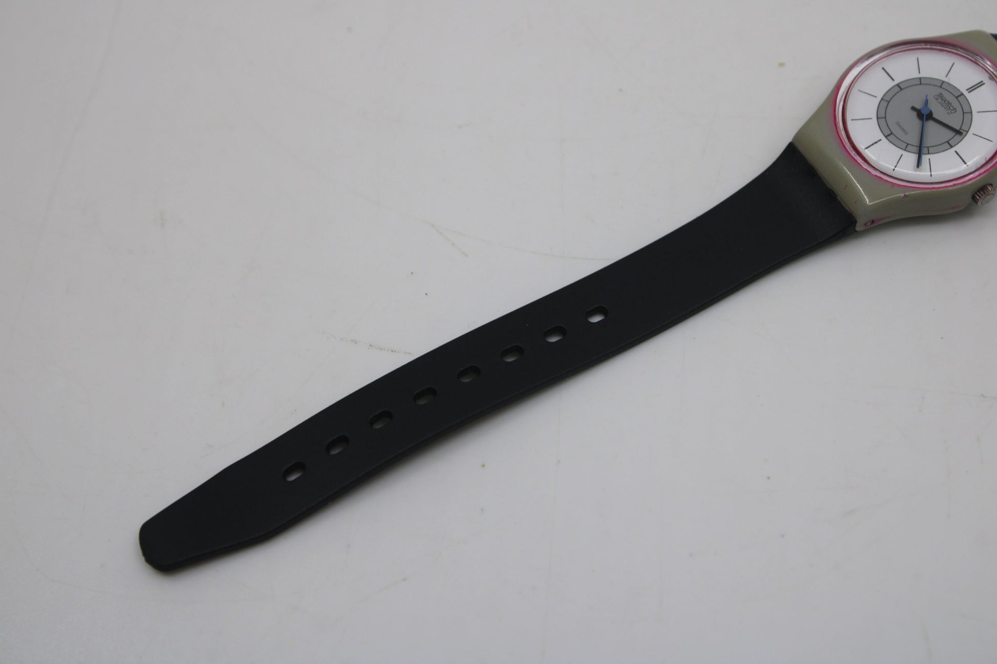 1984 'Art Deco' Vintage ladies Swatch, LM103, NO box, working 100%, READ description