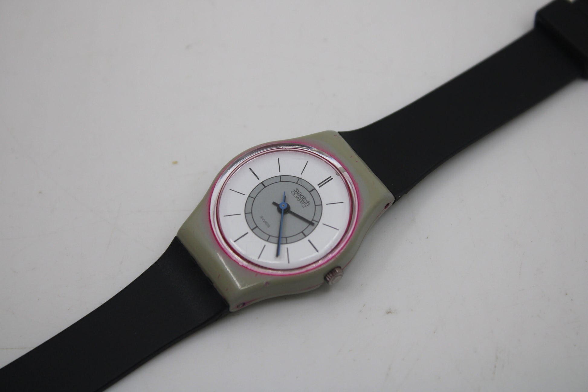 1984 'Art Deco' Vintage ladies Swatch, LM103, NO box, working 100%, READ description