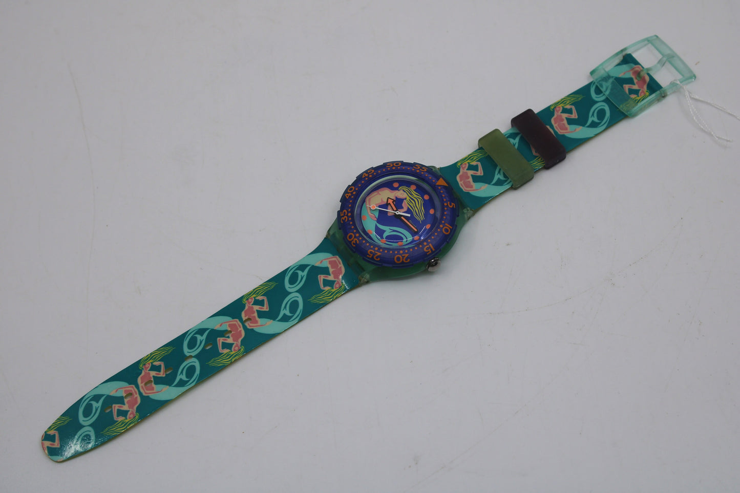 1993, Vintage Swatch Scuba 'Sailor's Joy' SDG100, UNWORN, New Old Stock Condition, original strap