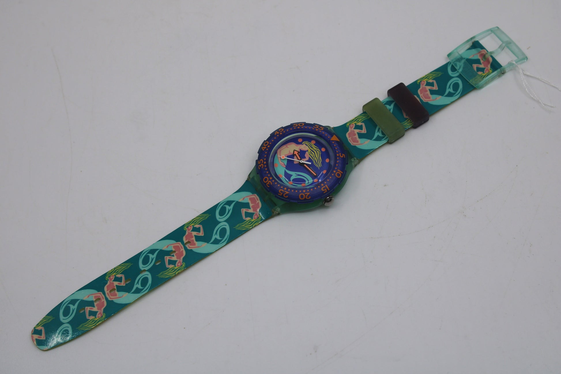 1993, Vintage Swatch Scuba 'Sailor's Joy' SDG100, UNWORN, New Old Stock Condition, original strap