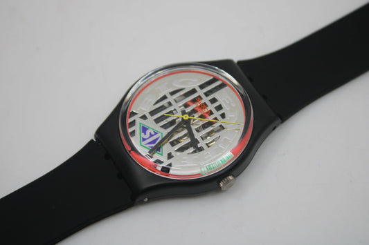 1993 NEW OLD STOCK 'Big Enuff', GB151, working 100% nice early 90s vintage Swatch watch
