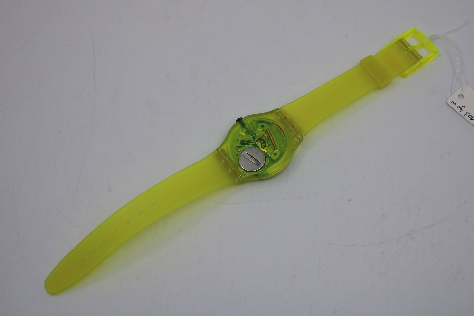 1990 Vintage Gents Swatch 'Robin' GJ103, New Old Stock, Unused Condition, working 100% with a NON-original brand new strap