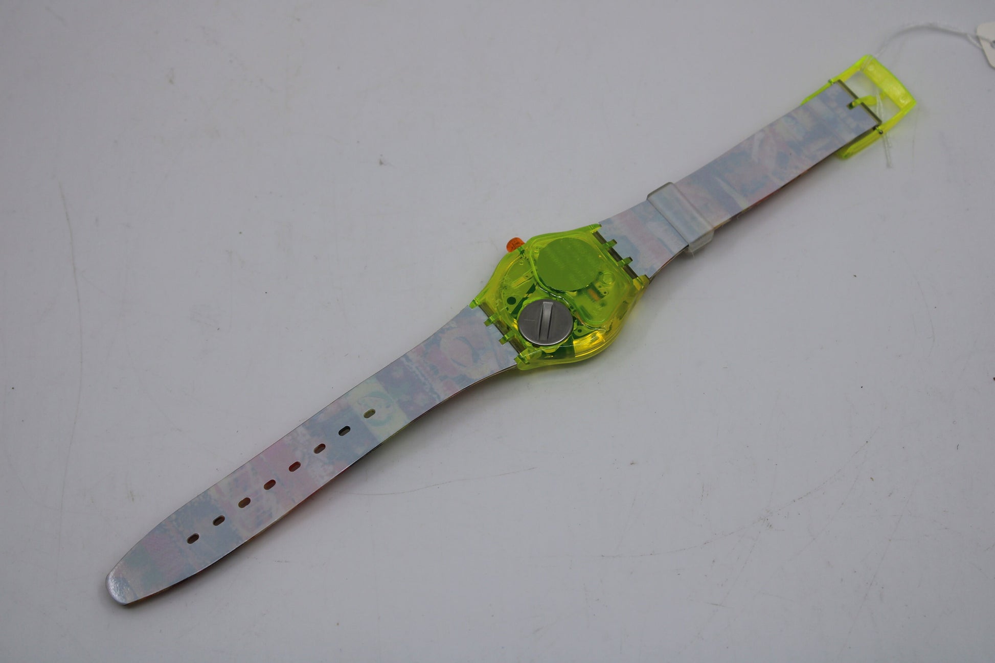 1995, Vintage Gents Musicall Swatch, 'Zapping', SLZ104, NO box, in a NEW Old STOCK, Unused Condition, 100% working