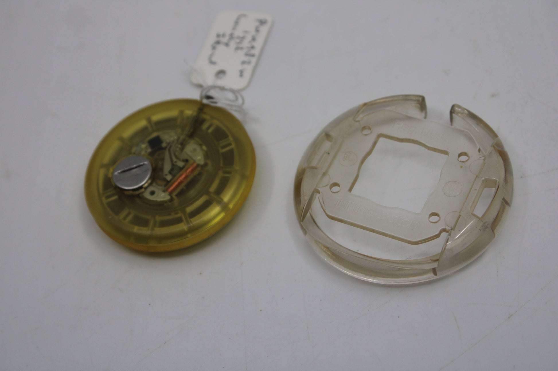 1992, Swatch, PopSwatch, 'Lonely Island', PWK182, nice, used condition, NO strap, watch + ring only