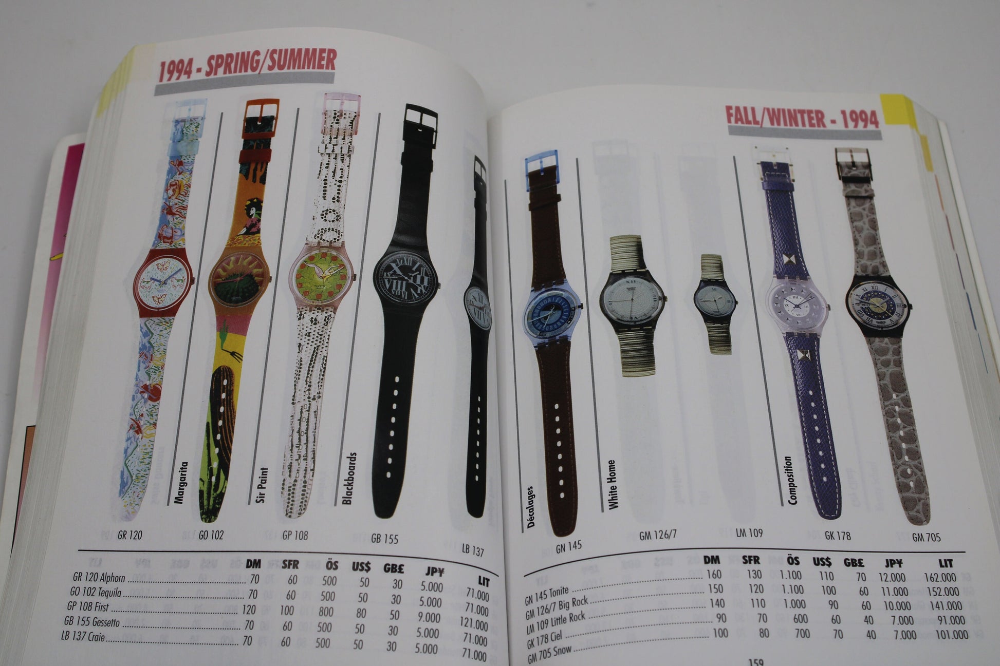 RARE Swatch Watch Collectors Guide - 1983 - 1997 - nice, USED Condition - German AND English language