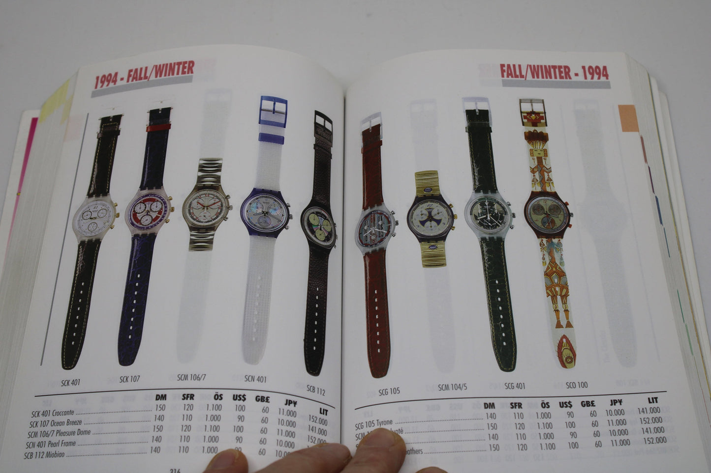 RARE Swatch Watch Collectors Guide - 1983 - 1997 - nice, USED Condition - German AND English language