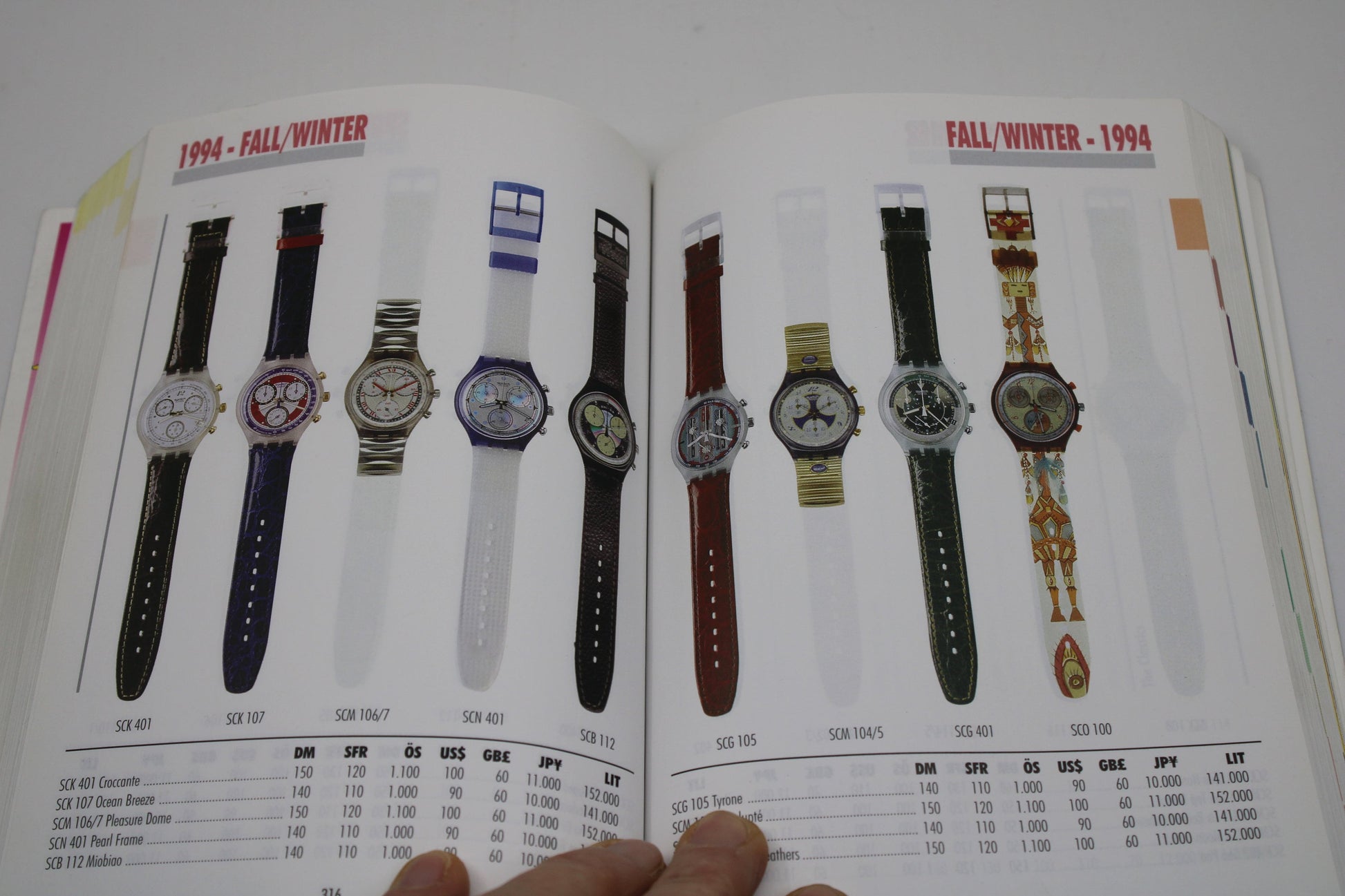 RARE Swatch Watch Collectors Guide - 1983 - 1997 - nice, USED Condition - German AND English language