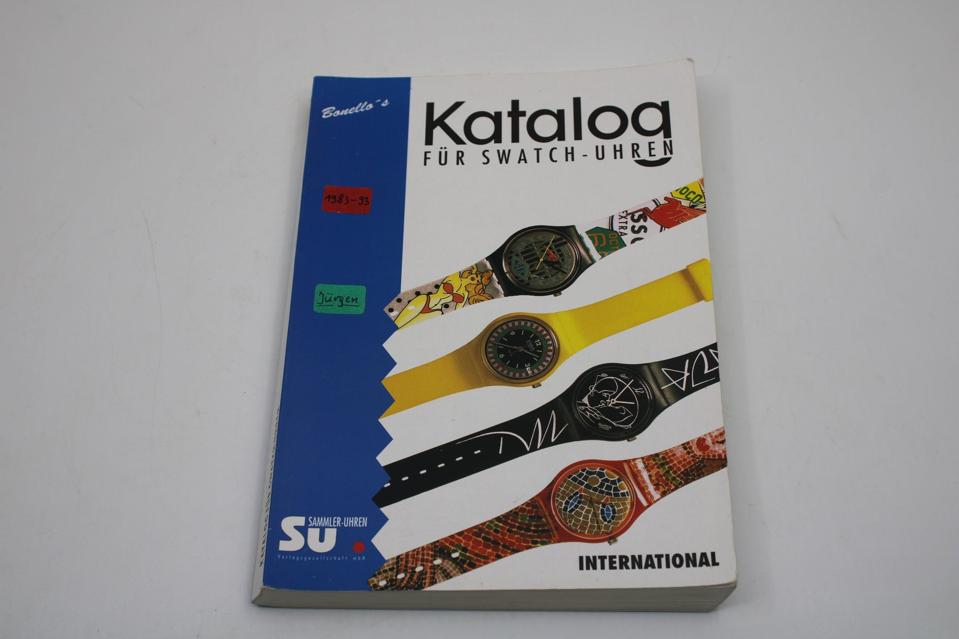 RARE Swatch Watch Collectors Guide - 1983 - 1993 - nice, USED Condition - German AND English language