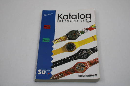 RARE Swatch Watch Collectors Guide - 1983 - 1993 - nice, USED Condition - German AND English language