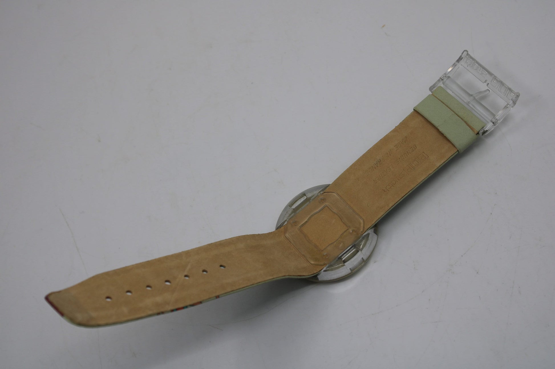 1993, Vintage PWK180 Pop Swatch, 'The Life Saver', NO box, Working 100%, BRANDNEW strap