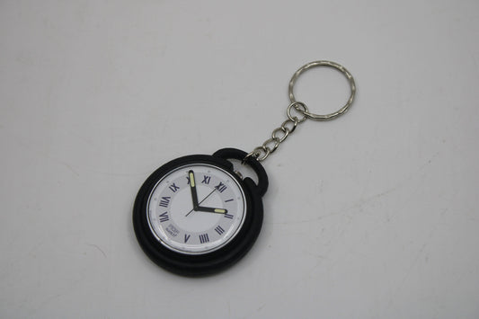 Unique, Vintage Swatch Keychain, PWB171, 1992, China, made from recycled, NON-working PopSwatch